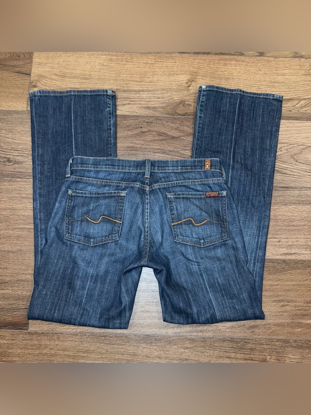 7 For All Mankind Classic Bootcut Jeans Dark Wash Size 28